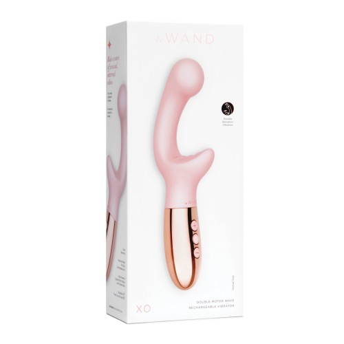 Le Wand XO Vibrador de Doble Motor Rosa Oro