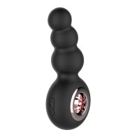 Gender Fluid Quiver Anal Ring Vibe Black