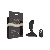 Gender Fluid Rumble Anal Vibe with Remote Black