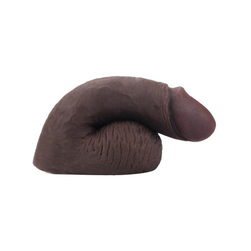 Gender Fluid 5" Equipped Soft Packer - Dark Brown