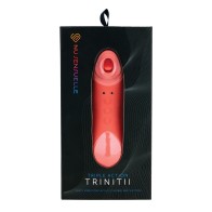 Nu Sensuelle Trinitii Vibrador Lengua Coral