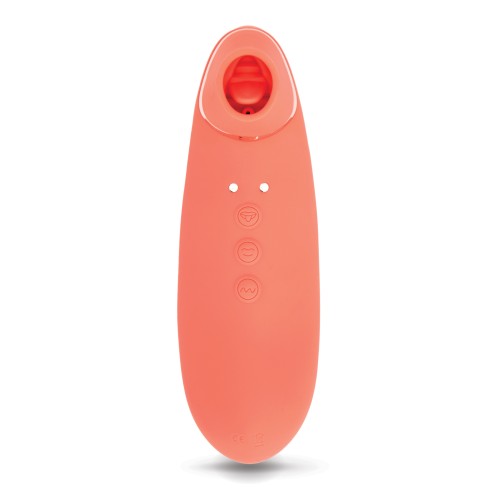 Nu Sensuelle Trinitii Tongue Vibe Coral