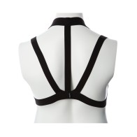 Gender Fluid Majesty Harness - Black for All Bodies