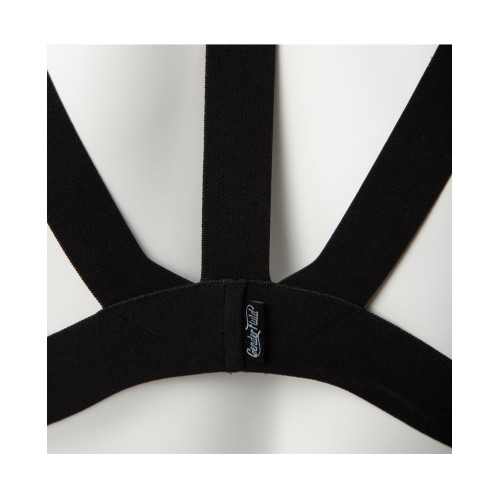 Gender Fluid Majesty Harness - Black for All Bodies