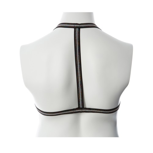 Gender Fluid Silver Lining Harness Black Silver