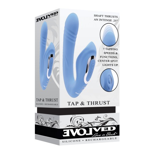 Evolved Tap & Thrust Dual Vibe for Dual Sensations