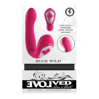 Evolved Buck Wild Come Hither Massager - Pink