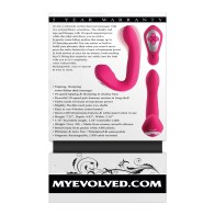 Evolved Buck Wild Come Hither Massager - Pink