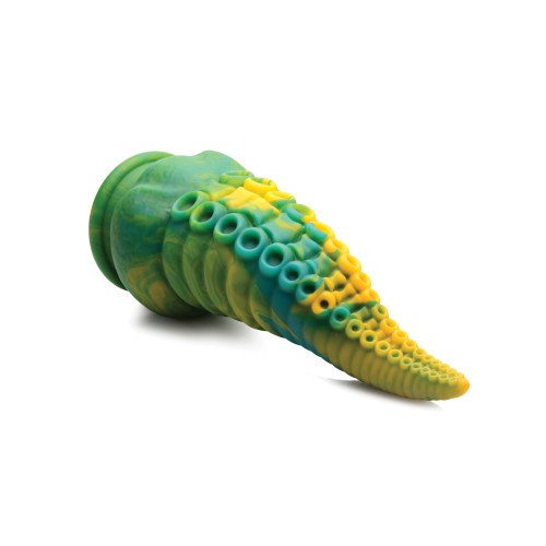 Creature Cocks Monstropus Tentacled Monster Dildo Green Yellow