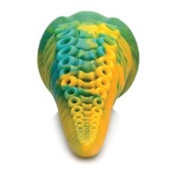 Creature Cocks Monstropus Tentacled Monster Dildo Green Yellow