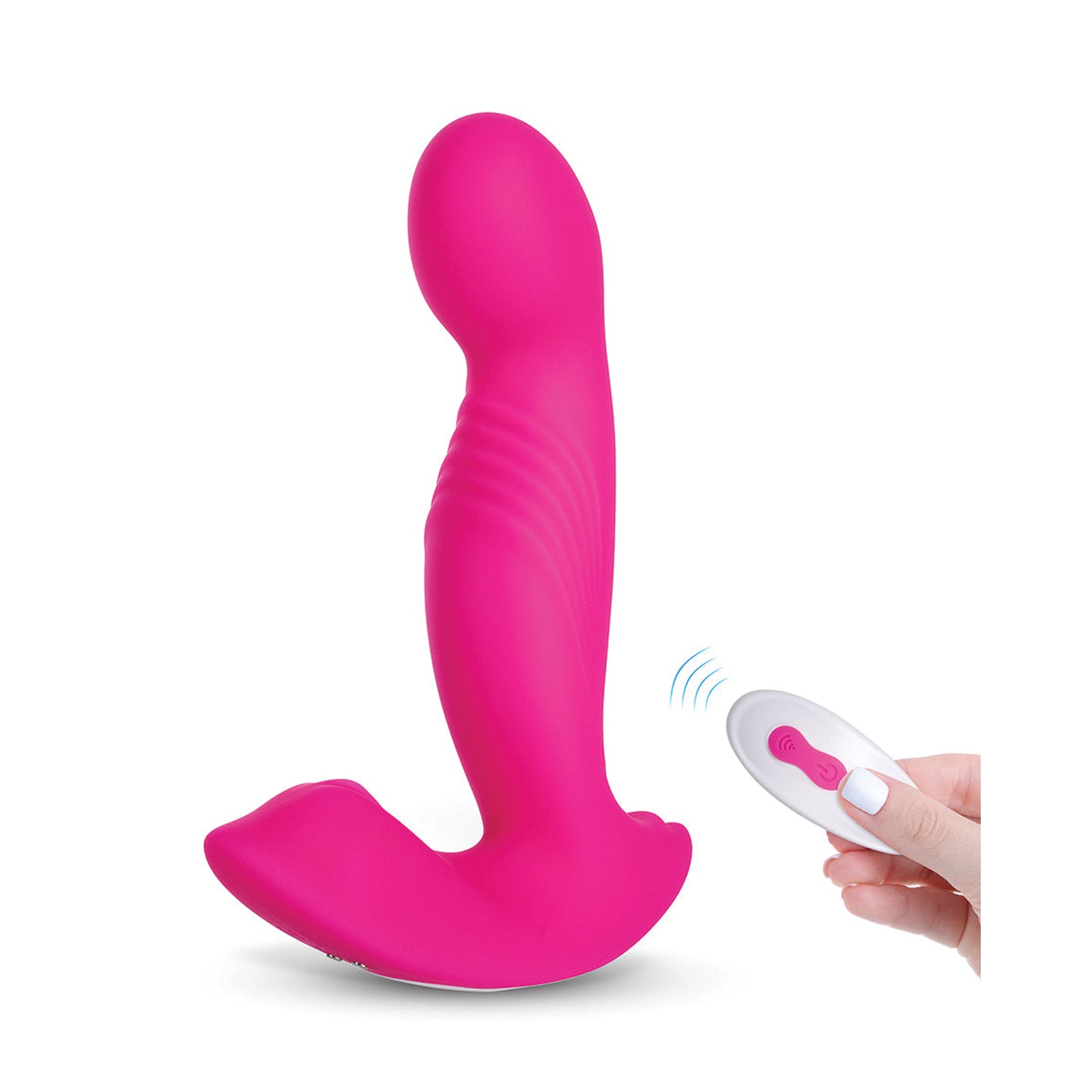 Vibrador de Puntos G Crave Rosa con Cabeza Rotativa - Doble Estimulación