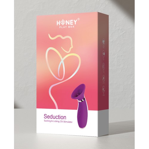 Estimulador Clitorial Seduction - Placer 2 en 1