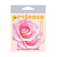 Pastease Velvet Blooming Rose Nipple Covers Pink