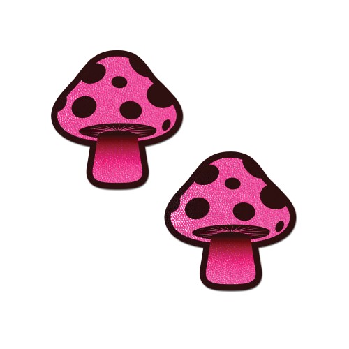 Pastease Premium Neon Pink Shroom Pasties