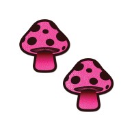 Pastease Premium Neon Pink Shroom Pasties