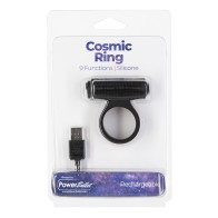 Cosmic Cock Ring with Rechargeable Bullet - Powerful Pleasure