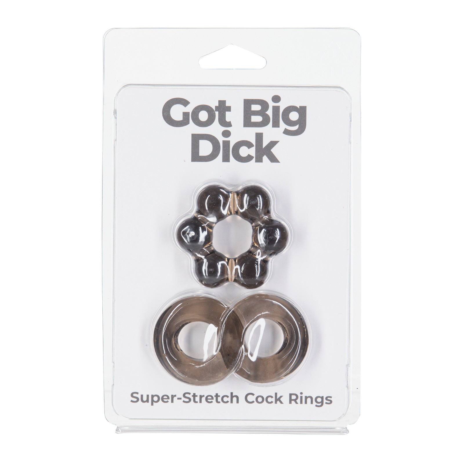 Got Big Dick Pack de 2 Anillos Penianos Negros