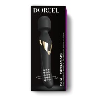 Dorcel Dual Orgasms Wand Black Gold