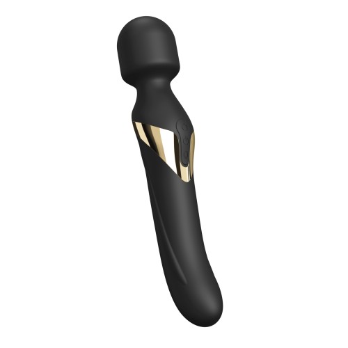 Dorcel Dual Orgasms Wand Black Gold