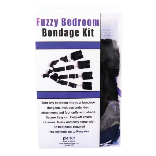 Plesur Bedroom Bondage Kit - Fuzzy and Fun