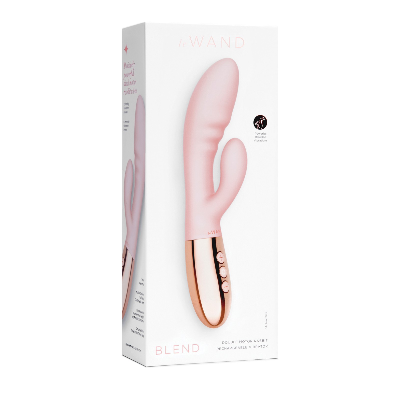 Vibrador Conejo de Doble Motor Le Wand Blend