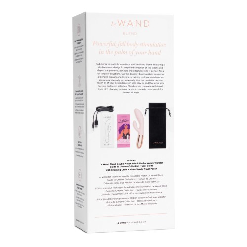 Le Wand Blend Double Motor Rabbit Vibrator