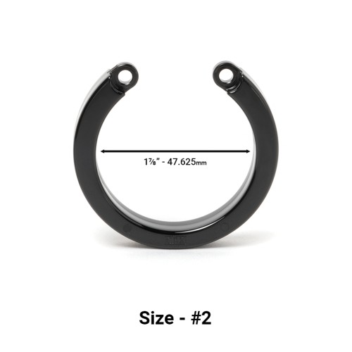 Cock Cage U-Ring #2 - Black