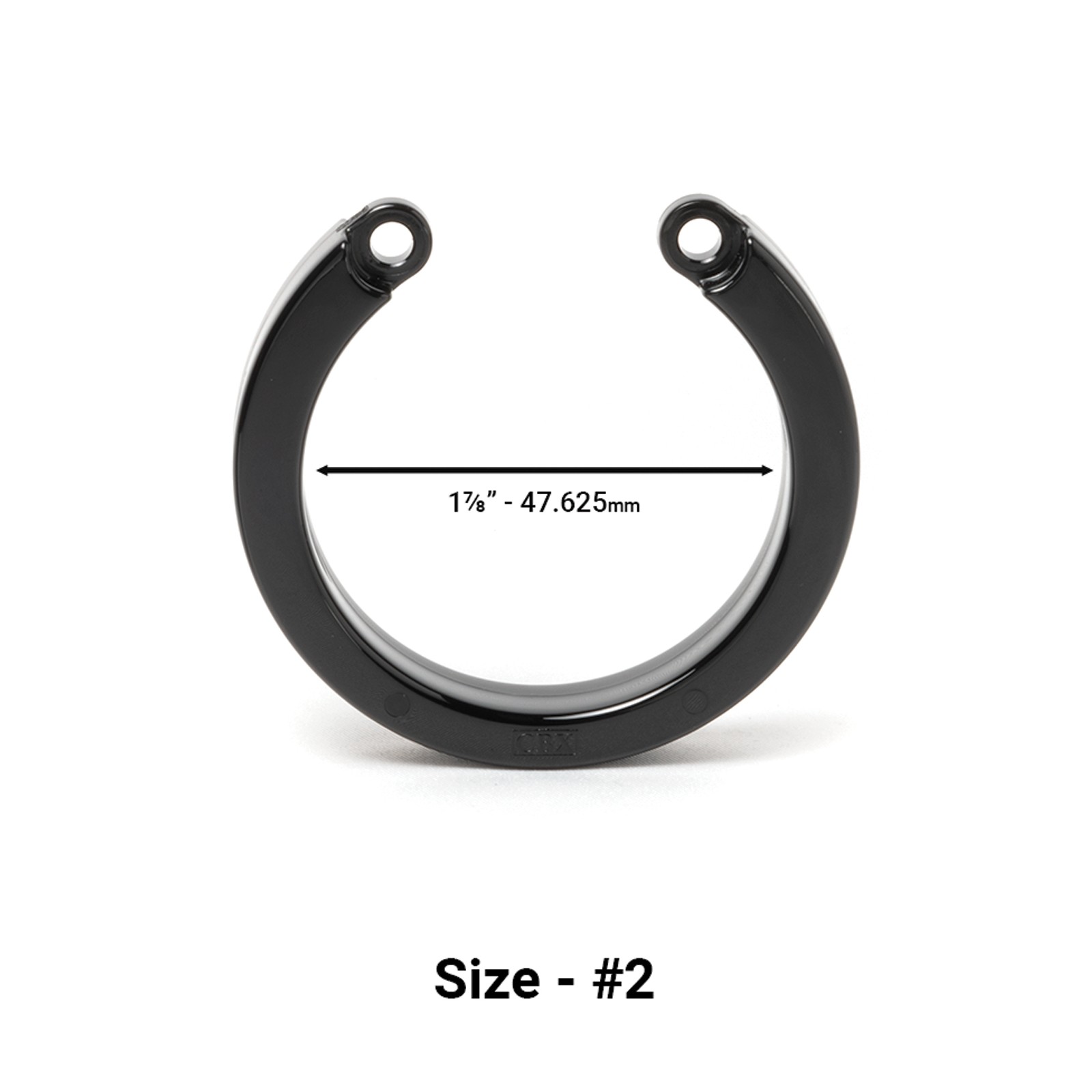 Cock Cage U-Ring #2 - Black