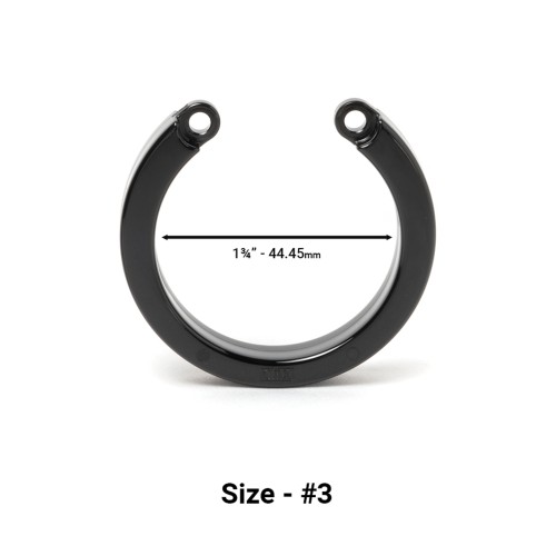 Cock Cage U-Ring #3 Black Replacement