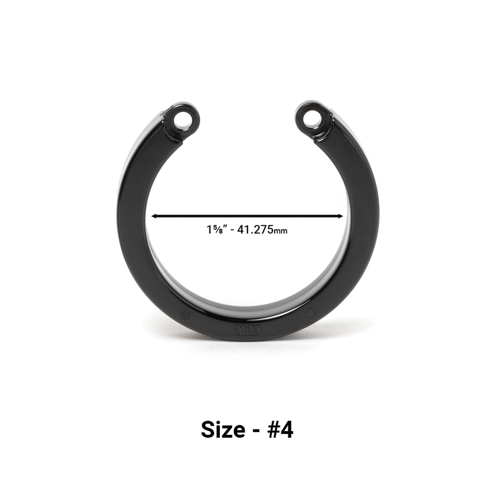 Cock Cage U-Ring #4 - Black