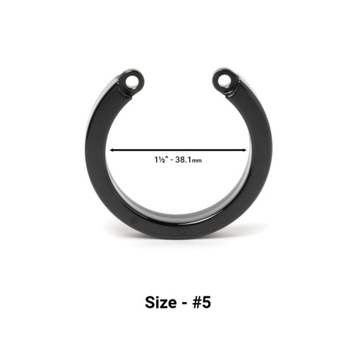 Black Cock Cage U-Ring #5