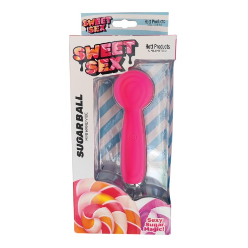 Mini Vibrador de Varita Sweet Sex Sugar Ball para Emociones Íntimas