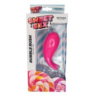 Vibrador Mini Huevo Sweet Sex Bubble Rush - Magenta