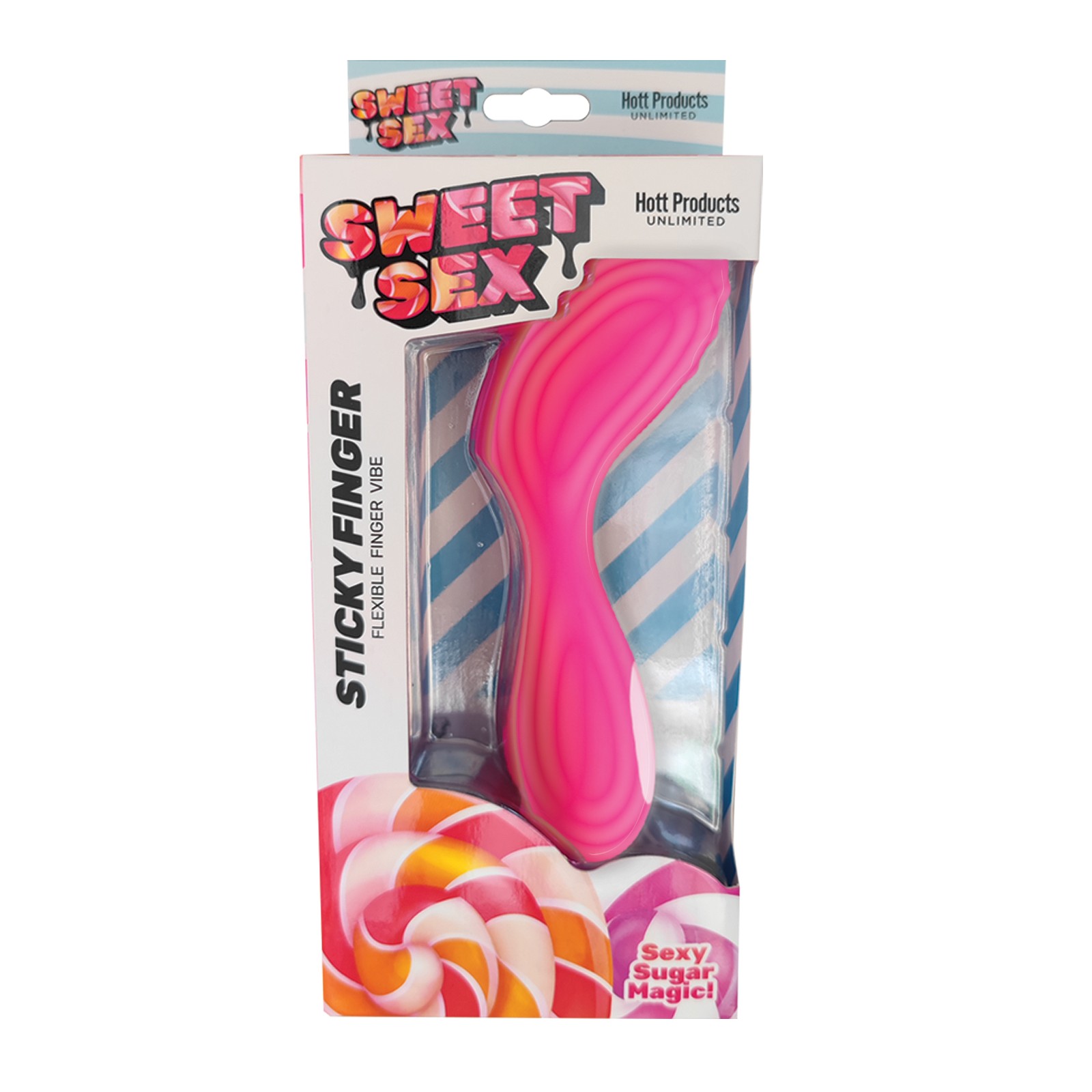 Sweet Sex Sticky Finger Vibrator - Flexible Design