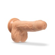 Blush Dr. Skin Silicone Dr. Grey Dildo - Vanilla