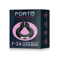 Forto F-24 Textured Cock Ring for Enhanced Pleasure