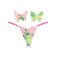 Neva Nude Naughty Knix Rainbow G-String & Pasties