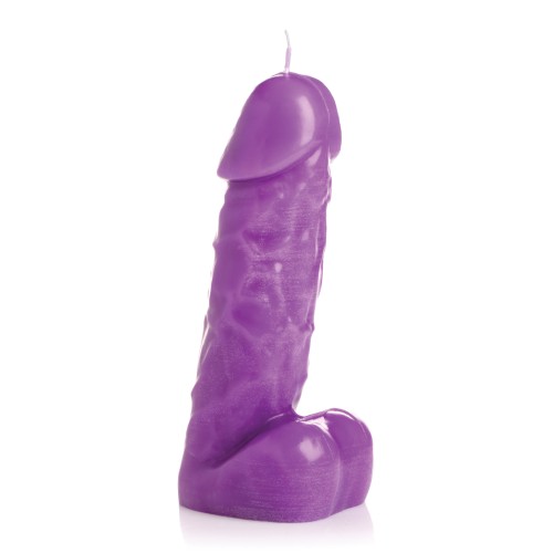 Passion Pecker Drip Candle Purple