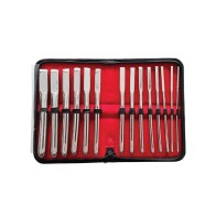 Set de Dilatadores Hegar 14 Piezas - Grado Médico