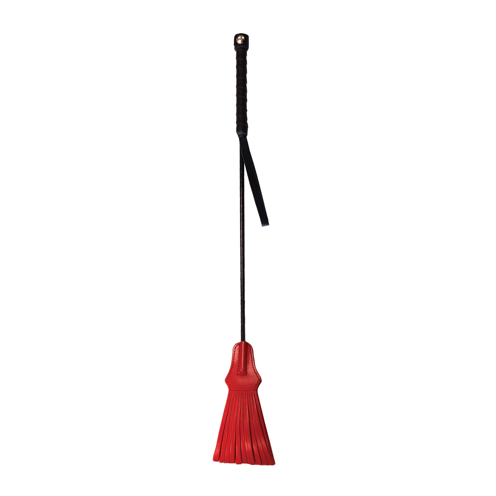 Rouge Tasseled Riding Crop Red - BDSM Accessory