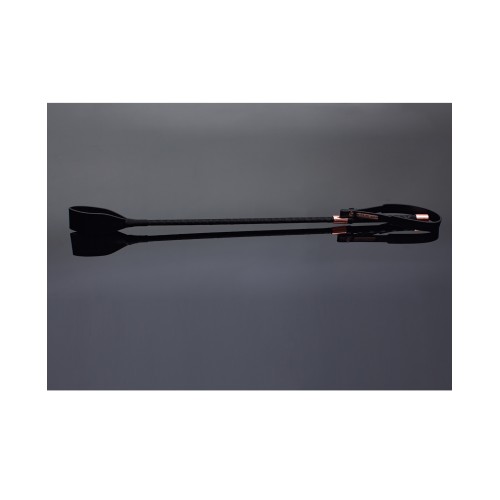 Pleasure Collection Matte Finish Crop Black Rose Gold