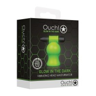 Ouch Glow In The Dark Vibrating Head Masturbator