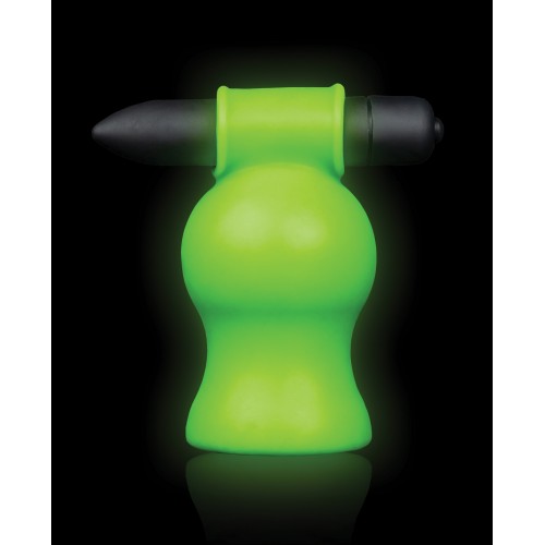 Ouch Glow In The Dark Vibrating Head Masturbator