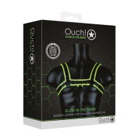 Ouch Glow in the Dark Bulldog Harness for Bondage Fun