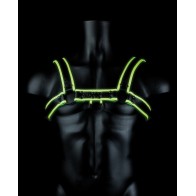 Ouch Glow in the Dark Bulldog Harness for Bondage Fun