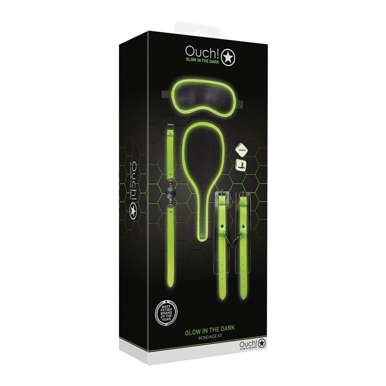 Ouch Glow in the Dark Bondage Kit #1