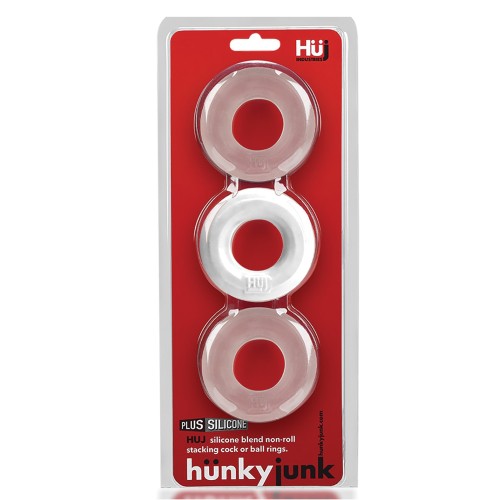 Hunky Junk C Ring Multi Pack White