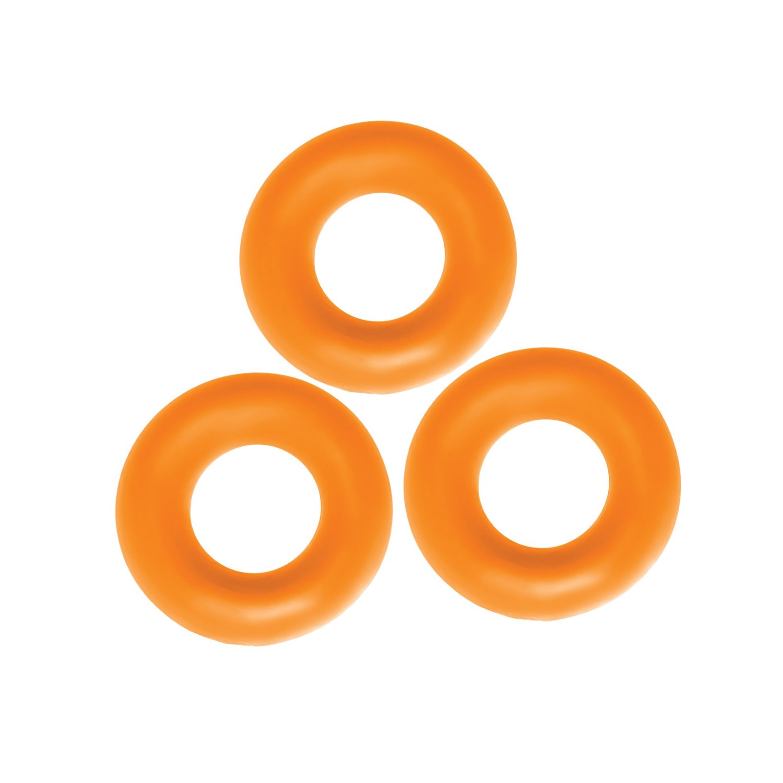 Pack de Anillos de Pene Jumbo Oxballs Fat Willy Naranja