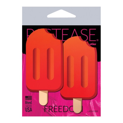 Pastease Cherry Red Popsicle Nipple Pasties