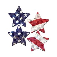 Pastease Petites Glittering Stars & Stripes Red/White/Blue